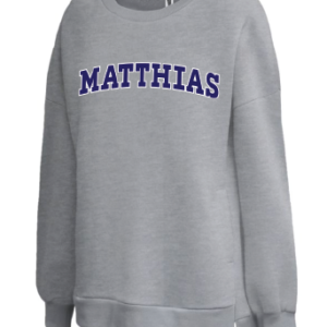 Droptail With Pockets Light Grey MATTHIAS Sweatshirt